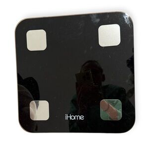 iHome Black and Silver Touch Sensitive Scale
